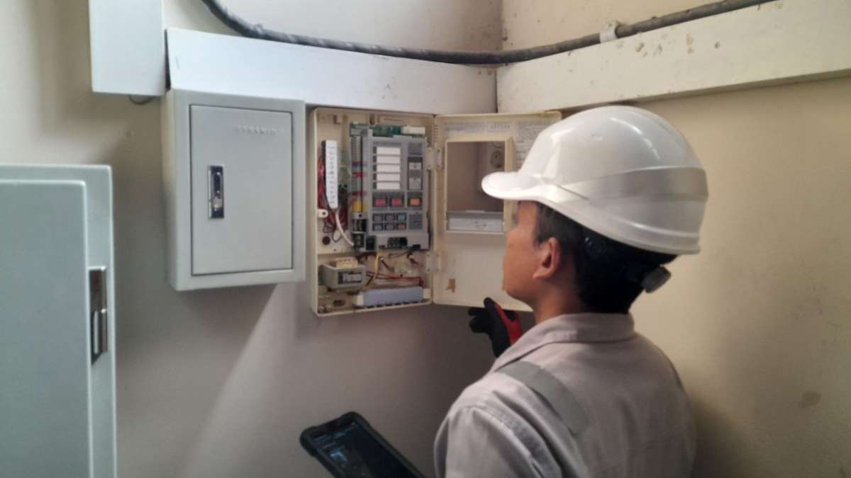Riksa Uji Sirine/Alarm Darurat Gedung T LRS